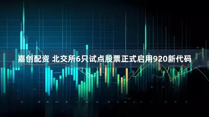 嘉创配资 北交所6只试点股票正式启用920新代码